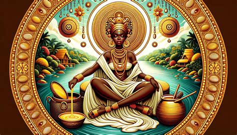 Oshun: A Bronze Goddess Embracing Nature and Power!