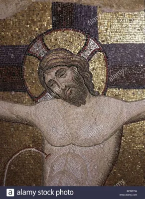 The Crucifixion Mosaic! An Ethereal Journey Through Byzantine Christianity and Shifting Artistic Conventions