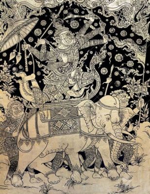 The Ramayana: Embracing Gold Leaf and Dramatic Storytelling!